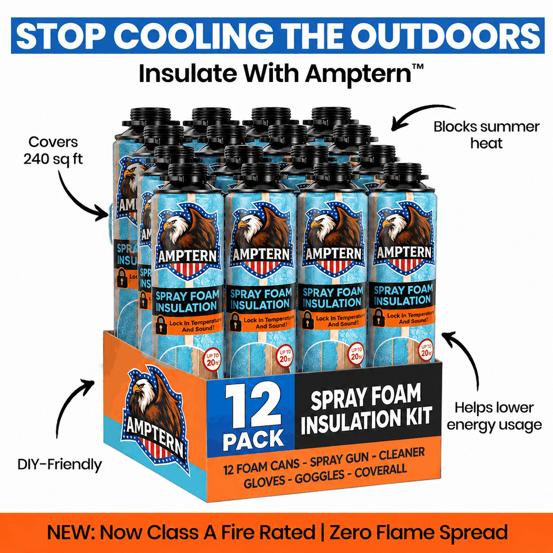 Pro-Grade DIY Spray Foam Insulation Kits