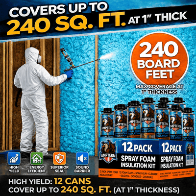 Professional Spray Foam Insulation & Sealing Kits