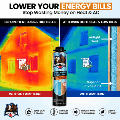 Professional Spray Foam Insulation & Sealing Kits