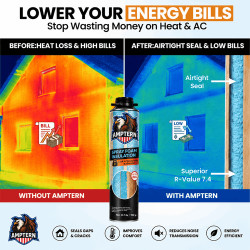 Professional Spray Foam Insulation & Sealing Kits
